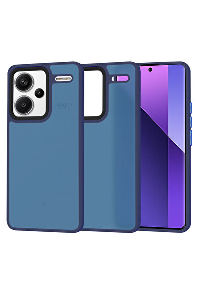 Techsuit Husa Xiaomi Redmi Note 13 Pro+ 5G HaloFrost Series, bleumarin