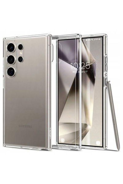 Spigen Husa Samsung Galaxy S24 Ultra Ultra Hybrid, transparenta
