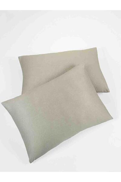 Karna Home Μαξιλαροθήκες 2 τεμαχίων σατέν με κομψή εκτύπωση