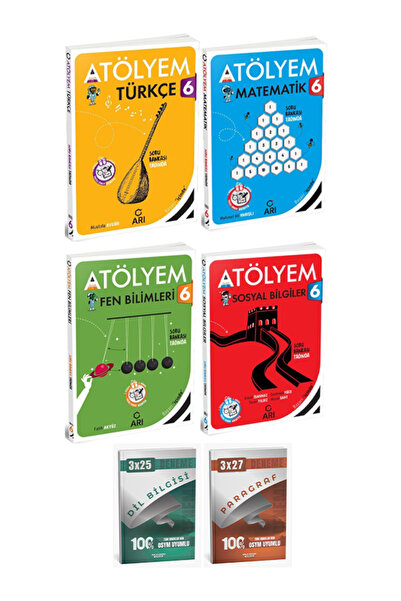 Anla Kazan Yayınları Anla Kazan + Arı 2026 Atölye Türkçe Matematik Fen Sosyal...