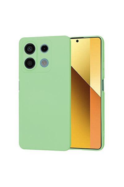 Techsuit Husa silicon Xiaomi Redmi Note 13 5G SoftFlex, verde deschis