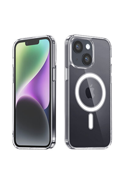 Techsuit iPhone 14 MagSafe Pro калъф, прозрачен