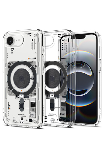 Spigen Husa iPhone 16e Ultra Hybrid MagSafe, Neo One