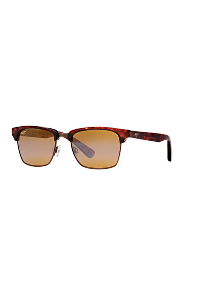 Maui Jim KAWIKA Square Unisex Polarized Sunglass Tortoise_Copper