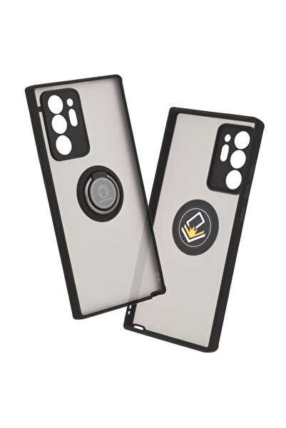 Techsuit Husa Samsung Galaxy Note 20 Ultra Glinth Cu Inel Suport Stand Magnet...