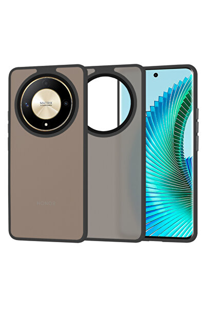 Techsuit Husa Honor Magic6 Lite HaloFrost Series, negru