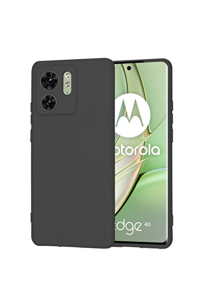 Techsuit Husa silicon Motorola Edge 40 SoftFlex, negru