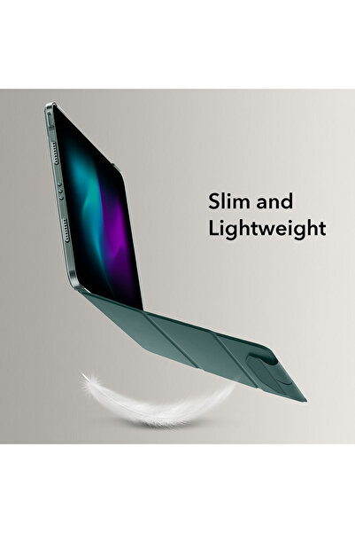 ESR Husa iPad Pro 13 (2024) Ascend Trifold, Forest Green