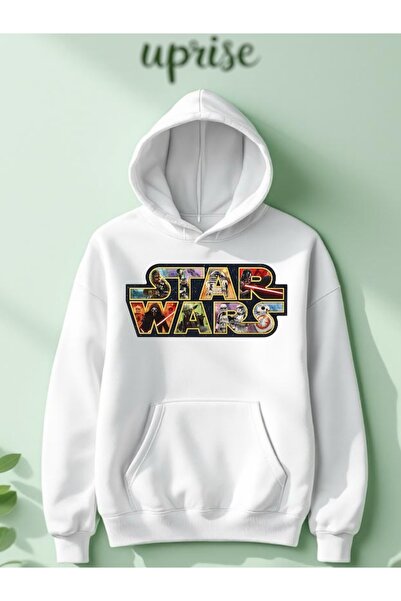 Vordevia Φούτερ Star Wars με τύπωμα Cotton 3 Thread O oversized