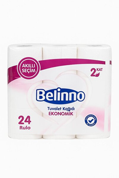 BELİNNO TUVALET KAGIDI 24 LÜ CİFT KAT