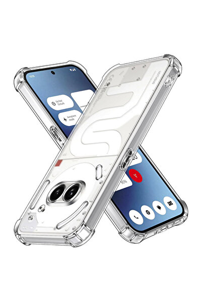 Techsuit Husa Nothing Phone (2a) Shockproof Clear Silicone, transparenta