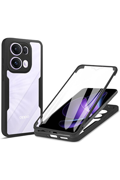 Techsuit Husa 360° Oppo Reno13 Pro ColorVerse, negru