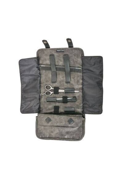 Bifull Barber Tool Organizer Pouch - Tools Case Manly Anthracite -