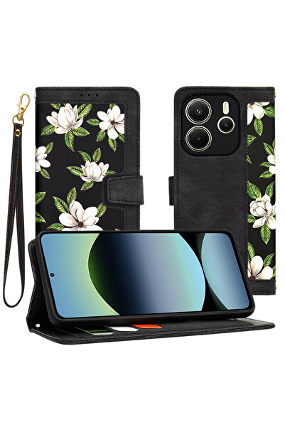 Techsuit Εξατομικευμένη θήκη για κορίτσια Xiaomi Redmi Note 14 4G (Τοπική) Fl...