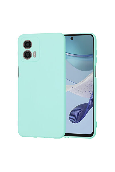 Techsuit Θήκη σιλικόνης Motorola Moto G53 SoftFlex, τυρκουάζ