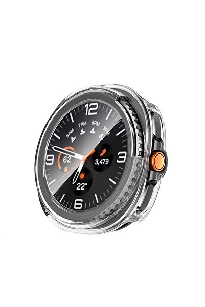AktarMobile Galaxy Watch 8 Classic 46 mm Ekran & Kasa Koruyucu Tüm Gövde Koru...