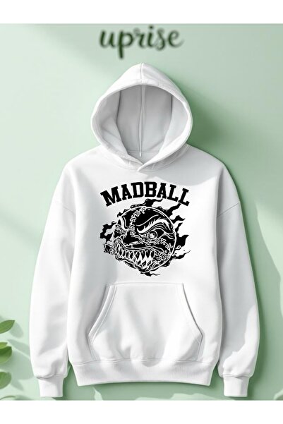 Vordevia سويت شيرت مادبول مطبوع من القطن بثلاثة خيوط مقاس كبير