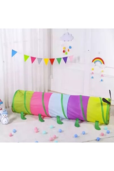 KESNUP Cort Caterpillar, tunel, material poliester, verde