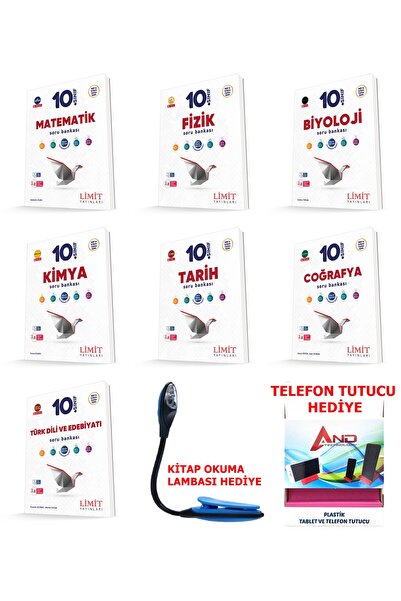 Limit Yayınları 2025-2026 10. Sınıf Tüm Dersler Soru Bankaları Yeni Nesil Gün...