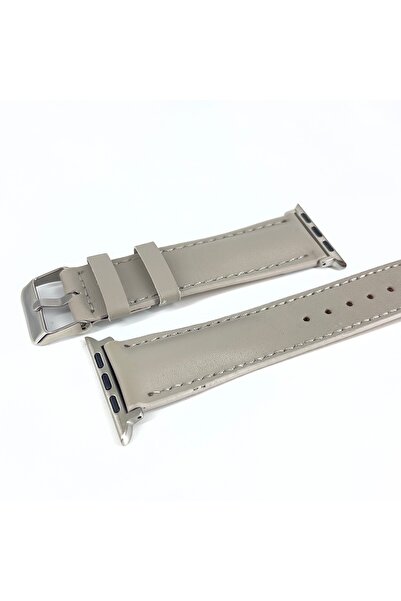 DXL El Yapımı Hakiki Deri Kutulu Apple Watch Kordon 42MM 44MM 45MM 49MM Uyuml...