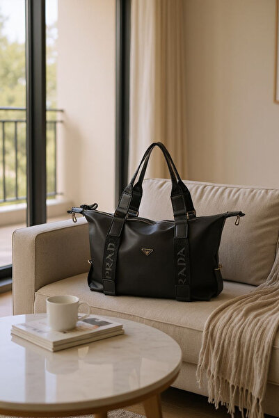 PAPATAY Large Size Black Women's Handbag