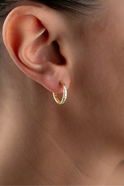 Silvano Jewelry 925 Ayar Gümüş Taşlı Trend Küpe