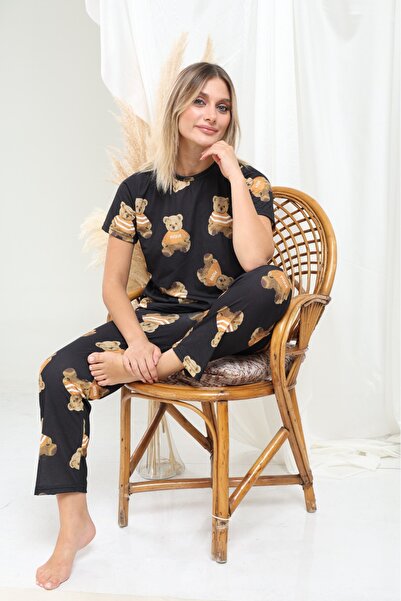 Luna Wear Lunawear Short-Sleeve Sleepwear Set Lnw06