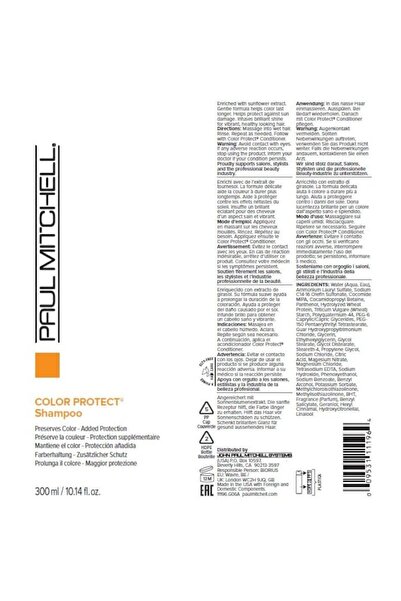 Paul Mitchell Σαμπουάν Προστασίας Χρώματος