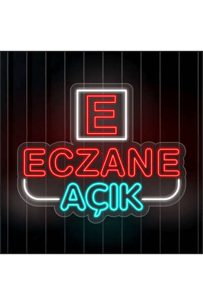 HONEY CONCEPT Açık Eczane Neon Led Yazı