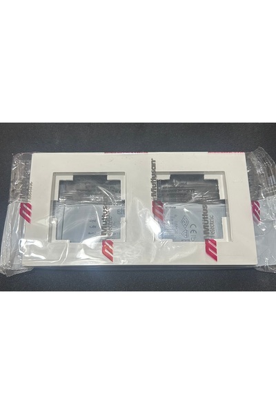 Mutlusan Electric مقبس كهربائي مدمج من موتلوسان مكون من قطعتين