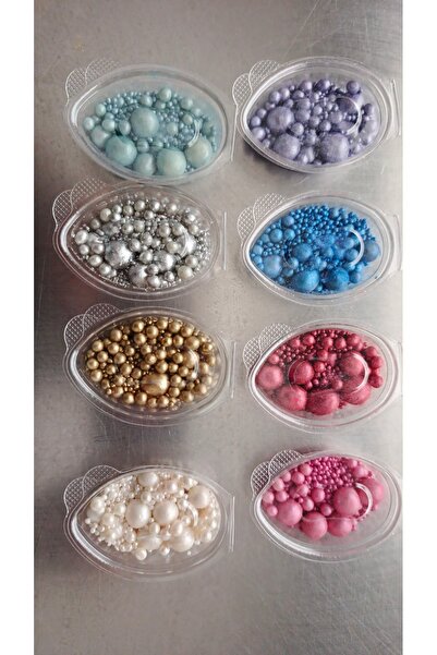 hediyehobihersey Festival Şeker Serisi 8 farklı renk Pasta Kurabiye Süsleme Yumuşak Yenilebilir