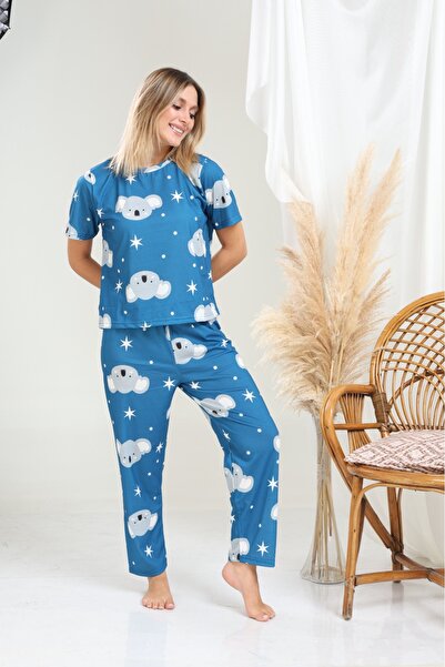 Luna Wear Lunawear Short-Sleeve Sleepwear Set Lnw07