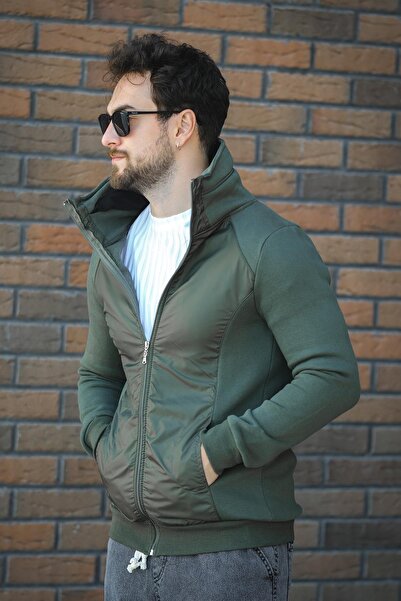 Oksit Fokt Three Thread Raised Detail Hidden Hooded Men's Sweatshirt