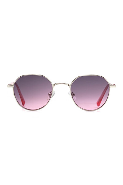 Caretta Crt 8874 C.01 48Ekt Women's Sunglasses (Silver/Pink Handle)
