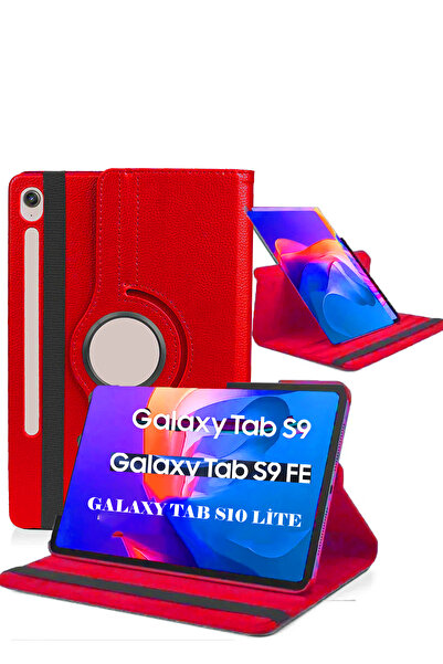 Nezih Case Tab S10 Lite /S9 / S9 Fe / S10 Fe Uyumlu 360 Derece Dönebilen Uyku...