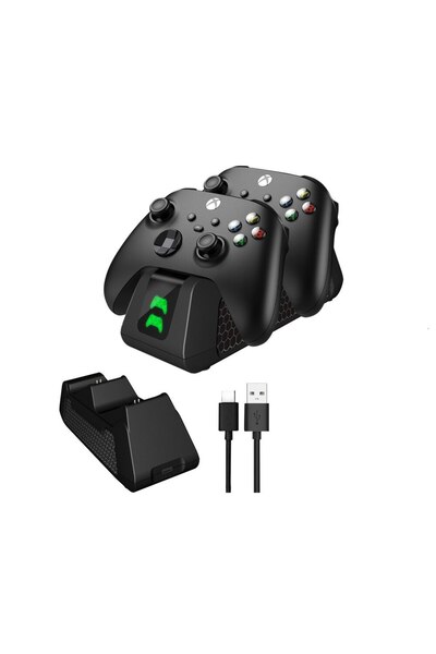 OEM Stație de încărcare compatibilă cu Xbox One, Xbox Elite, Xbox Series S/X