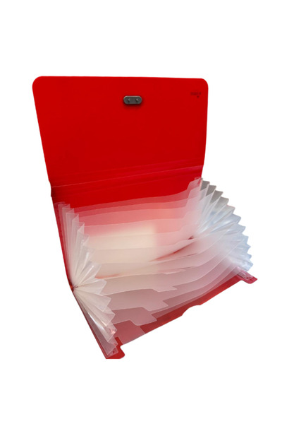 Umix 13-Compartment Elastic Portfolio File (12.5Cmx25.5Cm)