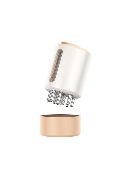 OEM Hairbrush with EMS Technology and Red Light Therapy for Hair Growth