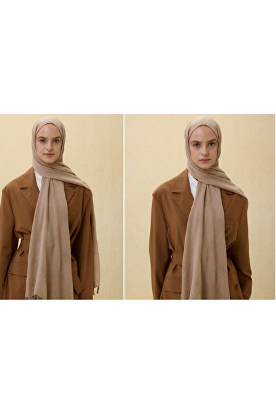 FENZA SCARF Brown Shawl