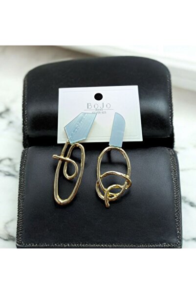 Candy Akrilik Taşlı Lavande Lien Küpe