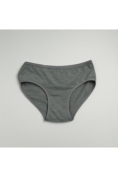 NOMOTHETIC سراويل داخلية نسائية 1 قطعة، خصر عالي، 100% قطن ليكرا، مرن، لون وا...