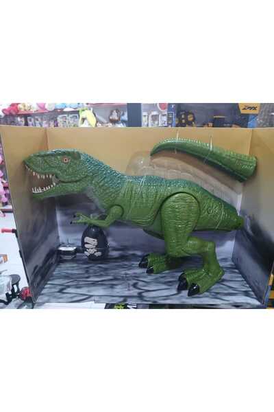 Boratila Toys 2.4 Ghz Büyük Boy Uzaktan Kumandalı Buhar Çıkartan Pilli Dinazo...