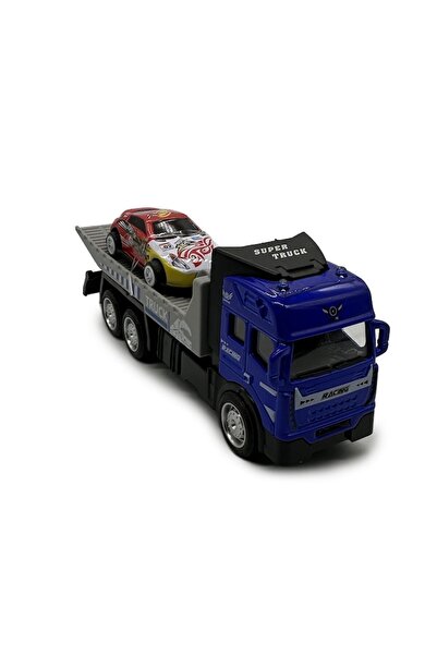 Vision XXI Toy truck, Sanitary trailer with pull-back mechanism, Vision XXI