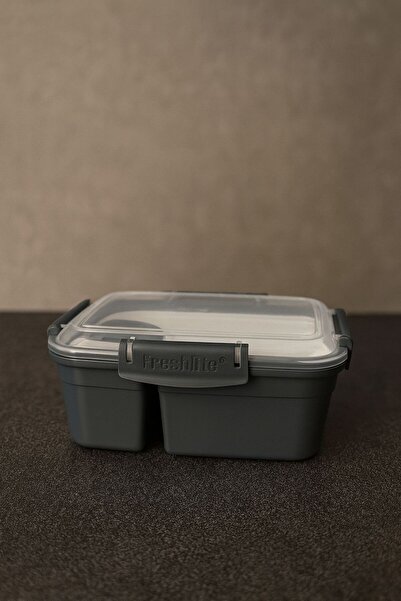 Se Yank Haus Lunch Box Plastic Lunch Box with Compartments and Sauce Bowl