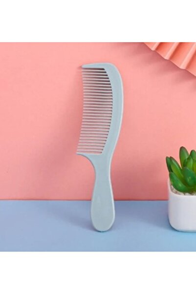Tugrada مشط شعر بلاستيك مقاس 22 سم - سهل التمشيط والتصفيف