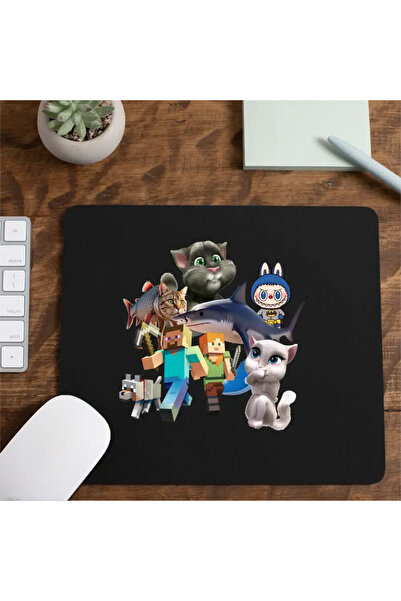 OEM Mousepad Talking Tom Tralalero Minecraft Labubu Batman