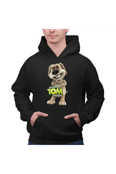 OEM Ανδρικό Φούτερ με Κουκούλα Ben Talking Tom