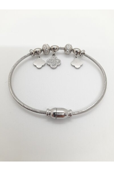 Zaradise Accessories سوار نسائي من الفولاذ المقاوم للصدأ موديل: 130608