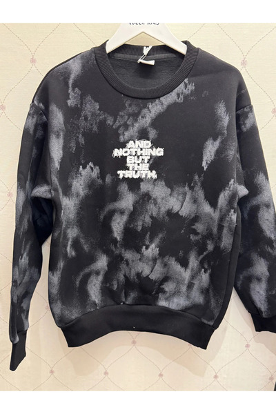 QUEEN KİDS قميص رياضي للأولاد من كوين كيدز طراز B7750 باللون الأسود