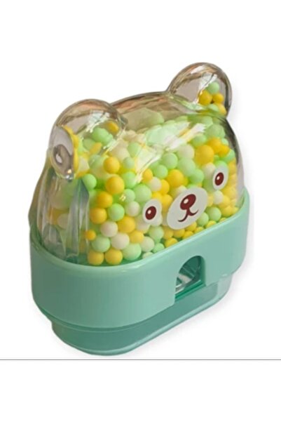 MikroSil Colorful Sparkling Beaded Pencil Sharpener - Fun and Cute Design
